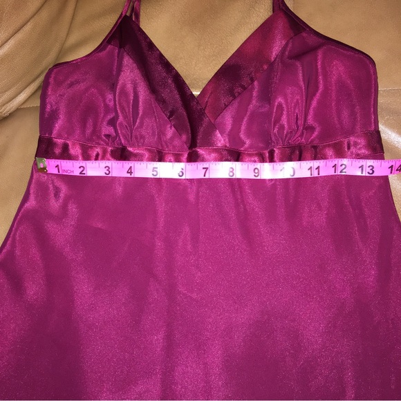 Victoria’s Secret missy’s empire waist slip nightgown dress satin size S - Picture 5 of 8